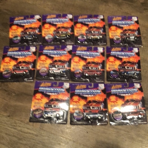 Johnny Lightning Dragsters NHRA 1995 Full Set of 11 - Picture 7 of 9